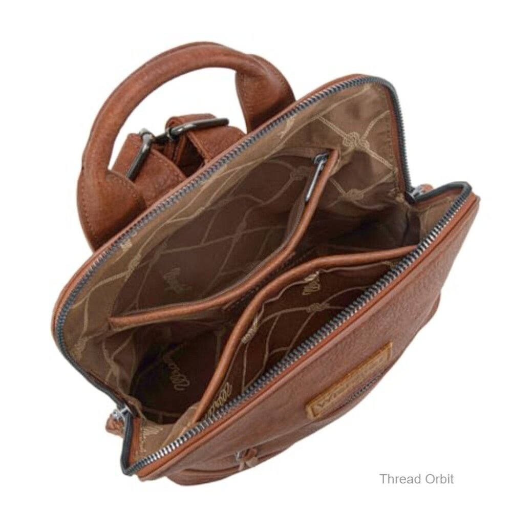 Mini Backpack Purse Daypack Adjustable Strap PU L… - image 5